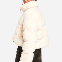 Veste matelassée pour femme de haute qualité, légère et chaude, avec fermeture éclair et motif imprimé, taille plus, pour l'hiver