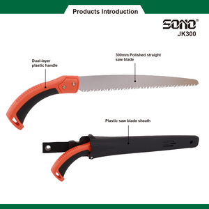 SONO JK300 Manual Garden Agriculture High Carbon Steel Plastic Handle Angle Pruning Hand <b>Saw</b> Fixed Blade 300mm 20 TPI - Product Image 2