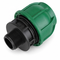 Raccord rapide mâle en PP pour irrigation agricole – Plusieurs tailles disponibles