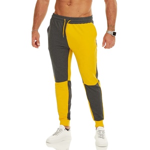 Nouveauté Pantalons de jogging de gym ajustés et personnalisés Pantalons de survêtement pour hommes Pantalons et pantalons de survêtement décontractés à blocs de couleurs unisexes pour hommes - Product Image 2
