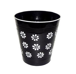 Designer Black <b>Rustic</b> Iron Waste Bin for Luxury Modern Home and <b>Office</b> Interiors - Product Image 5