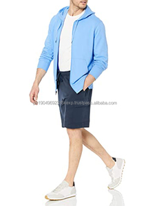 Sweats à capuche de qualité supérieure, coton lourd, broderie, coton mélangé, sweats à capuche unisexes, sweats à capuche à fermeture éclair intégrale, super - Product Image 4