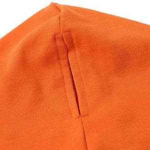 Sweat-shirt à capuche ample en molleton pour femme, couleur unie, coton et polyester, décontracté, grandes tailles - Product Image 3