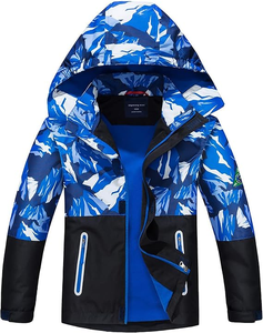 Veste Softshell Imperméable Personnalisable Topgear pour Enfants, Hiver, à Capuche, pour Activités de Plein Air, Fermeture Éclair, Service OEM Disponible - Product Image 6