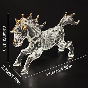 Artisanat en verre et cristal fait main, ornements d'animaux Art Déco, décoration de maison de haute qualité pour Pâques, baptême, couleur personnalisée - Product Image 6