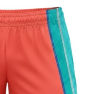 Pantalones Cortos de Netball Sublimados en Color Coral Turquesa Unisex, Uniformes Deportivos Ligeros de Poliéster, Ropa Deportiva para Equipos, Ropa de Alto Rendimiento - Product Image 3