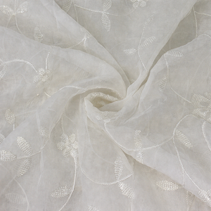 Wholesale <b>Sequin</b> Embroidery Fabric Export Quality Mesh Net Garment Textile For Importers And Bulk Buyers - Product Image 4