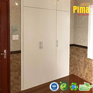 Panneau en mousse PVC WPC, épaisseur 5 mm, densité 0,6 g/cm3, couleur blanche, panneaux en plastique ignifuges pour matériaux de protection incendie - Product Image 3