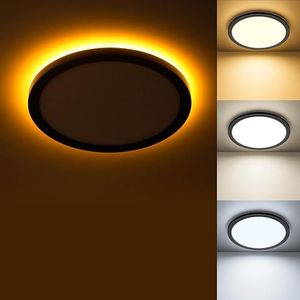 Plafoniera LED Dimmerabile Matane 8.7 Pollici 1800LM 3000K/4000K/5000K Selezionabile, Luce Notturna a Basso Profilo - Product Image 1