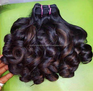 Extensiones de Cabello Humano Ondulado Indio de Color Claro al por Mayor, Doble Trama, Paquetes Crudos con Cutícula Alineada - Product Image 4