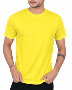 เสื้อยืดคอกลมทรงหลวมผ้าโพลีเอสเตอร์ระบายอากาศได้ดีเป็นมิตรกับสิ่งแวดล้อมสำหรับผู้ชาย รับผลิตเสื้อยืดพร้อมสกรีนโลโก้ตามสั่งจากโรงงาน - Product Image 2