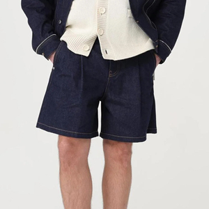 Nouvel Arrivage – Ensemble Short en Jean pour Homme avec Logo Personnalisé, Taille Élastique, en Polyester et Coton – Vente en Gros, Qualité Supérieure - Product Image 3