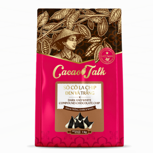 Fournitures de pâtisserie haut de gamme, desserts et biscuits pour l'industrie alimentaire, chocolat noir et blanc composé HALAL, pépites de cacao 1KG personnalisées - Product Image 1