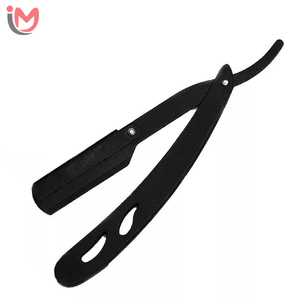 Navaja de Afeitar Clásica de Acero Inoxidable con Hoja Recta, Plegable, Profesional, de Grado Salón, para Hombre, OEM - Product Image 4