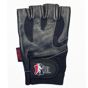 Gants de sport respirants unisexes à demi-doigts en PU, poids 0,5 kg, pour musculation, avec poignées et fermeture à boucle réglable pour le fitness - Product Image 3