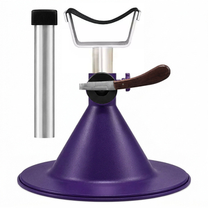 Custom Logo Adjustable Hoof Care <b>Stand</b> Stainless Steel Professional Farrier Trimming <b>Stand</b> In Stock Horse Hoof <b>Shoeing</b> <b>Stands</b> - Product Image 3