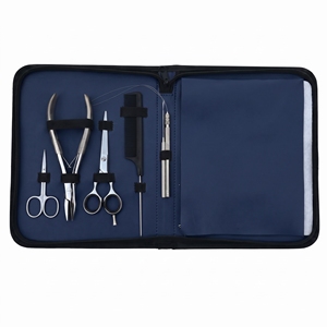 Juego de Herramientas para Extensiones de Cabello Todo en Uno con Alicates de Microperlas, Herramienta de Gancho, Mini Tijeras, Clips, Peine y Agujas - Product Image 3