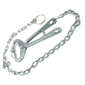 Livestock Bull Nose <b>Holder</b> Stainless Steel Veterinary Animal Restraint Equipment Professional Farm <b>Control</b> Tool - Product Image 3