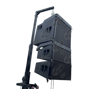 Altavoz de Línea Activa Doble de Diez Pulgadas con Amplificador Integrado para Sonido de Conciertos y Giras - Product Image 3