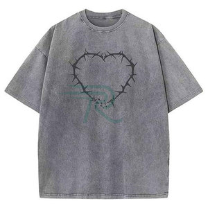 T-shirts pour hommes en jersey brodé avec logo de marque personnalisé de haute qualité, polyester/coton, tricoté, écologique, respirant, décontracté, coupe classique - Product Image 3