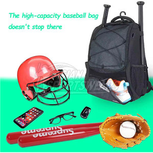 Bolsas de béisbol de nailon y poliéster para marcas y diseños creativos de equipos deportivos - Product Image 5