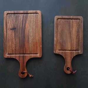 Tabla de cortar de bambú premium con canal para jugos |   Tabla de Cortar Resistente para Carne, Verduras y Uso en la Cocina - Product Image 2