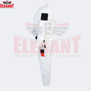Nouvel uniforme de karaté pour enfants, respirant, léger, de couleur blanche, confortable, pour l'entraînement aux arts martiaux, avec ceintures, service OEM ODM - Product Image 3