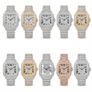 Reloj de Pulsera de Lujo 2026 con Incrustaciones de Diamantes Moissanite VVS, Estilo Iced Out, para Hombre, VALA'S - Product Image 4