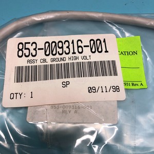 3 LAM 853-009316-001 Assy CBL Ground High Volt - Équipements et pièces semi-conducteurs de renommée mondiale à la confiance de la clientèle - Product Image 3