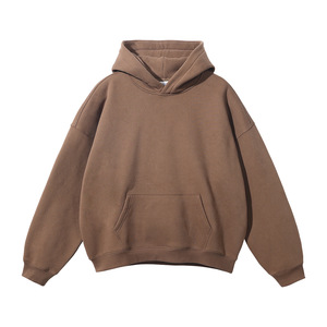Nueva Sudadera con Capucha Unisex de Invierno, Gruesa, Transpirable, de Corte Holgado, de Algodón, con Forro Polar Pesado, Bordado, Impresión Digital Personalizada y Hombros Caídos - Product Image 2