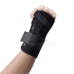 Protège-poignets de compression haute performance antidérapant avec fermeture auto-agrippante en nylon/néoprène durable pour le sport, l'extérieur et l'exercice professionnel - Product Image 2