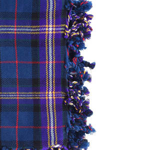 Al por mayor, auténtico chal escocés de tartán masonero de clanes de las Tierras Altas, 16oz, personalizado OEM ODM - Product Image 2