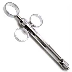 Seringue d'injection chirurgicale dentaire en acier inoxydable de haute qualité, certifiée CE ISO Classe I, garantie 1 an par Grip Surgical - Product Image 3