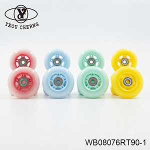 Heavy Duty PU <b>Wheels</b> 100x24mm for Carts & Display Equipment - Product Image 6