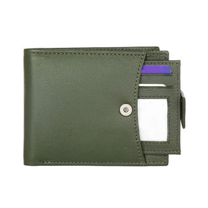 Men's Luxury High Quality Genuine Leather <b>Wallet</b> Multifunctional <b>Smart</b> Short Length with Open Closure New Design - Product Image 4