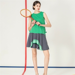 ODM <b>White</b> Women's Clothing Short Elastic Waist Durable <b>Skirt</b> - Product Image 5