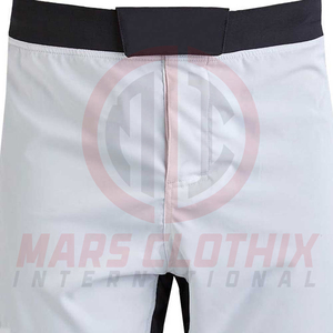 Producto Más Vendido, Pantalones Cortos de MMA en Color Sólido, Cintura Elástica, Ropa Casual de Entrenamiento, Pantalones Cortos para Artes Marciales Mixtas - Product Image 5