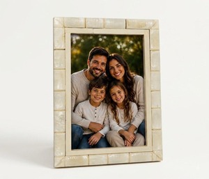 Bone Inlay <b>Photo</b> <b>Frame</b>, Ivory Mosaic Picture <b>Frame</b>, Family <b>Frame</b> From REHMAN CRAFT - Product Image 3