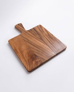 Planche à découper ovale en bois avec poignée, designs personnalisables et durable, planche à découper de qualité alimentaire, qualité supérieure - Product Image 5