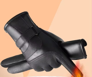 Guantes de Motocicleta con Pantalla Táctil, de Cuero, Anticolisión, para Carreras, de Buena Venta - Product Image 3