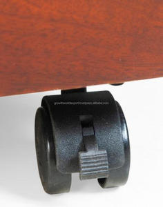 Chariot de bar en bois massif Royal Patron Brown, chariot de service vintage Heritage Patron, chariot de service moderne Elite Patron, origine Rajasthan - Product Image 6