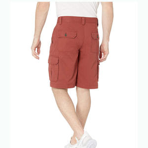 Pantalones cortos cargo de algodón de nueva marca para hombre, pantalones cortos tácticos clásicos casuales con múltiples bolsillos, pantalones cortos deportivos con cintura elástica para hombre - Product Image 2