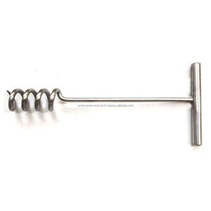 Vis de maintien de fibrome en acier inoxydable de haute qualité, instrument chirurgical gynécologique réutilisable, fabricant OEM - Product Image 4