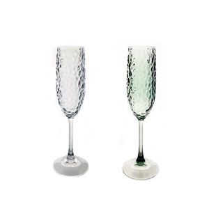 BPA Free 7oz Shatterproof <b>Plastic</b> for <b>Champagne</b> <b>Flute</b> Premium Wine Glass & Flask - Product Image 4
