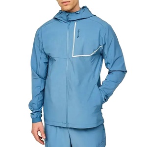 Custom Windbreaker Tracksuit <b>Men</b> Waterproof Polyester Nylon <b>Track</b> <b>Jacket</b> Shorts Set Lightweight Sportswear OEM Tricot Warm Up - Product Image 6