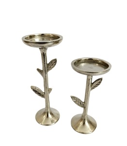 Porte-bougie en métal fait main, support décoratif pour bougie, résistant à la chaleur, écologique, pour la décoration de la maison et des mariages - Product Image 4