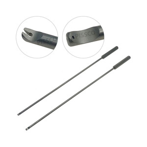 PISSCO Catheter Guide 2mm Curved 37cm Surgical <b>Instrument</b> Urology Catheter Guide Wire Curved Type <b>Instrument</b> Set Stainless Steel - Product Image 6