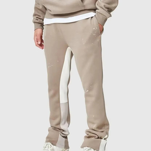 Pantalon évasé pour homme, personnalisable, en tissu respirant, lourd et écologique, en vente en ligne - Product Image 1