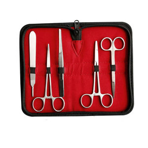 Kit de formation chirurgicale pour étudiants en médecine, kit d'instruments de suture chirurgicale en acier inoxydable, manuel, certifié CE ISO par Grip Surgical - Product Image 5