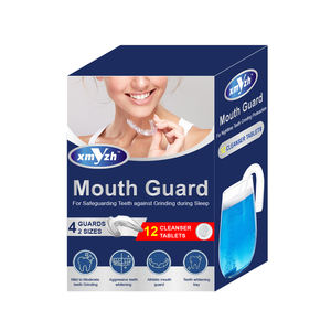 طقم واقي فم لطحن الأسنان قابل للتشكيل جهاز واقي فم لطحن الأسنان أفضل واقي فم للنوم واقي فم مضاد الشخير - Product Image 6